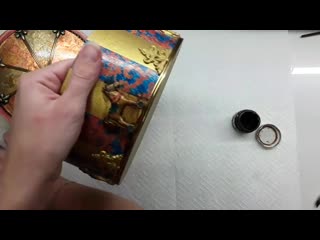 Vintage box ♡♡♡decoupage tutorial