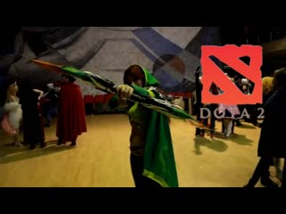 Dota 2 windranger cosplay by antaris delur at oni no yoru 2019