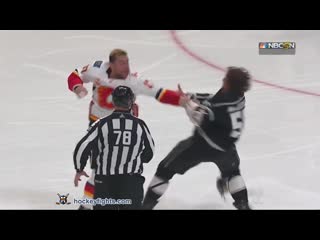 Milan lucic vs kurtis macdermid, february 12, 2020