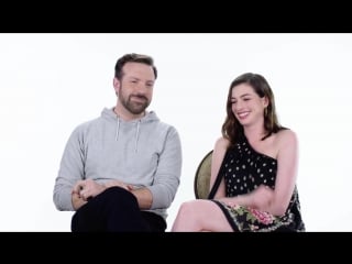 Anne hathaway jason sudeikis answer the webs most searched questions wired