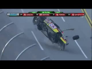 2012 arca series talladega big flip mike affarano