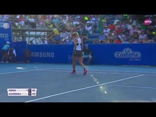 «vika7 strikes early with the forehand #amt2019…