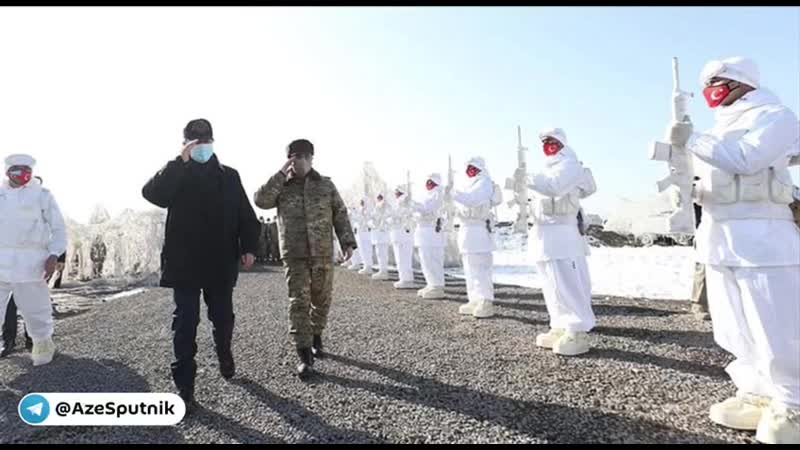 Закир гасанов и хулуси акар прибыли в карс на заключительный этап азербайджано турецких учений «зима 2021»