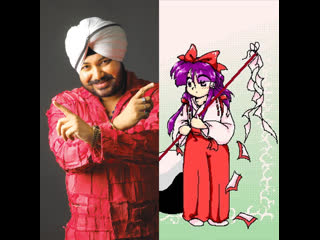 Tunak tunak bad (автомашап daler mehndi x zun)