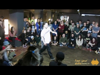 Test your skillz game 01 "hip hop 2x2 teacher+student 1/8'' rash&hubble vs lilkes&yarik