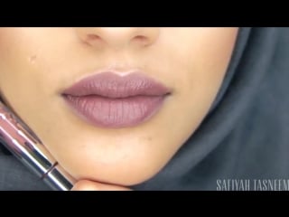 Swatches kylie holiday edition lipsticks on olive skin dark lips
