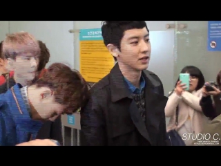 Fancam 130315 incheon airport chanyeol