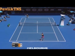 Australian open 2016 r2 belinda bencic vs timea babos 6 3 6 3