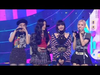 201011 blackpink lovesick girls 1st win @ inkigayo