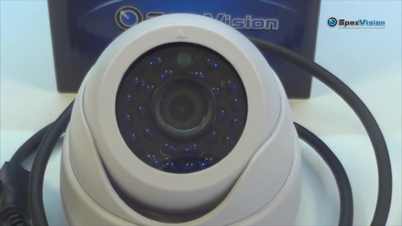 Монтаж и настройка купольной ahd видеокамеры sva211l