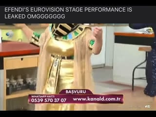 Efendi mata hari (eurovision 2021 azerbaijan) leaked