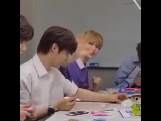 Woobin allen i love you so much!!! allen i love you too woobin oooh what a sweetie guy