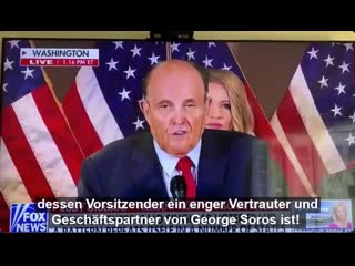 Rudy guiliani verbindet wahlbetrug mit george soros