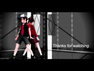 Музыкальный gravity falls mmd music "donut hole" (models distribution)