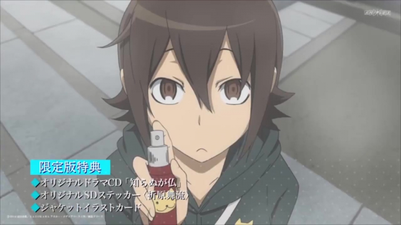 Durarara!!x2 ten bd&amp;dvd vol 2 cm