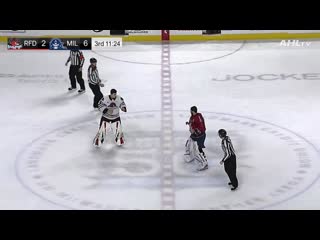 Matt tomkins vs troy grosenick icehogs at admirals 2 20 20