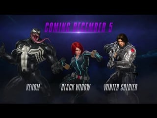 Marvel vs capcom infinite – winter soldier, black widow and venom gameplay ¦ ps4