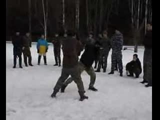 S p a s (ножевой бой с п а с )