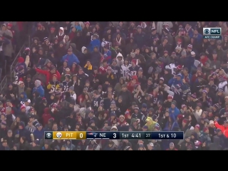 Tom brady leads efficient 80 yard td drive! | steelers vs patriots