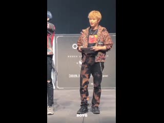 [fancam] 191218 ➱ лидо talk time @ mini live & special event в фукуока