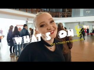 [what's on?] don`t touch me loading 100% (animate it day1)