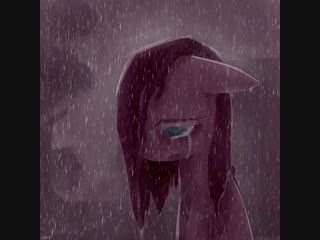 Pinkamena under the rain