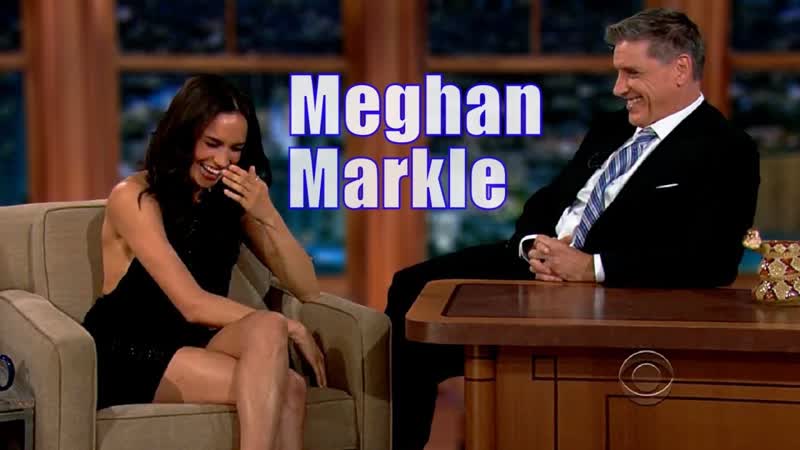 Meghan markle is charming fun with craig ferguson