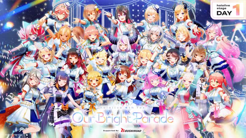 Our bright parade hololive myth day 1