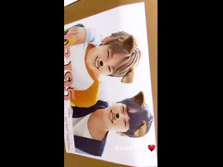 Kenta and sanggyun puppy ig story 「191114」