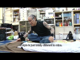 Horiyoshi iii japans tattoo master inside his studio