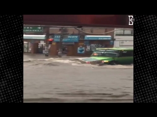 Worst flood and storm streets turned into rivers in aguascalientes mexico