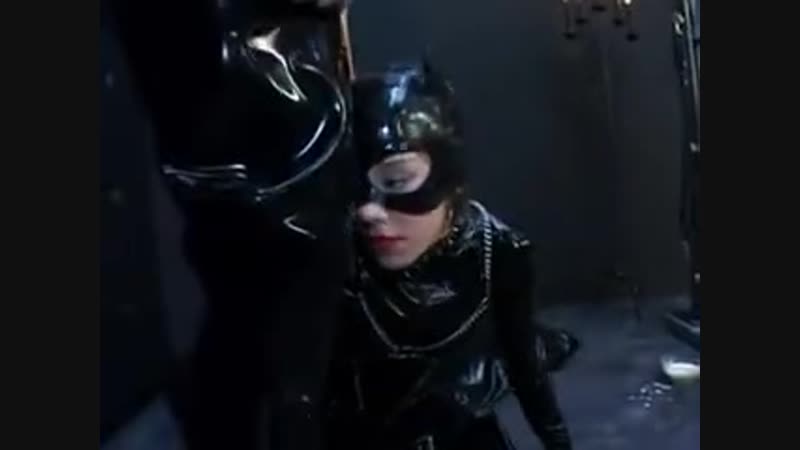 Cage porn video – Catwoman [part 3] bdsm fetish domination latex cage gagged blowjob petplay