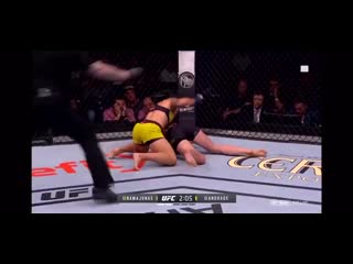 Поражение rose namajunas