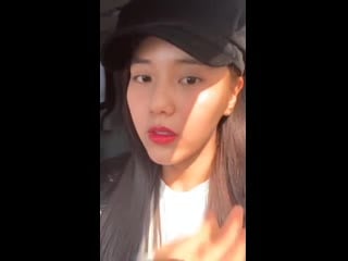 190212 hyejeong instagram live