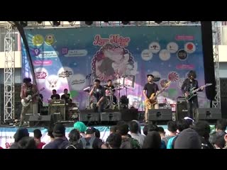 [nadine zevy rakuen] fairytails my hero (man with a mission cover) @ jiyuu matsuri unj 2019