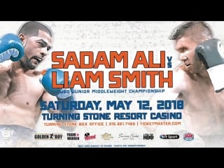 Promo from hbo sadam ali vs liam smith / may 12