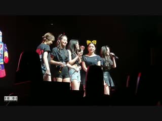 190219 redmare in toronto irene ending ment 22 redmareintoronto redmareincanada redvelvet irene