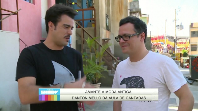 Danton mello analisa as cantadas de cícero em i love paraisópolis