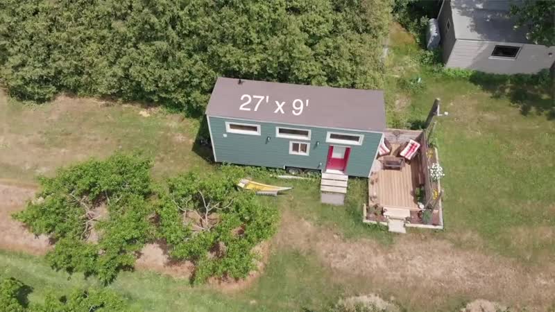 Beautiful tiny house with floating staircase charming interior design full tour