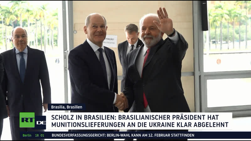 Scholz in brasilien präsident lula für friedensverhandlungen im ukraine konflikt
