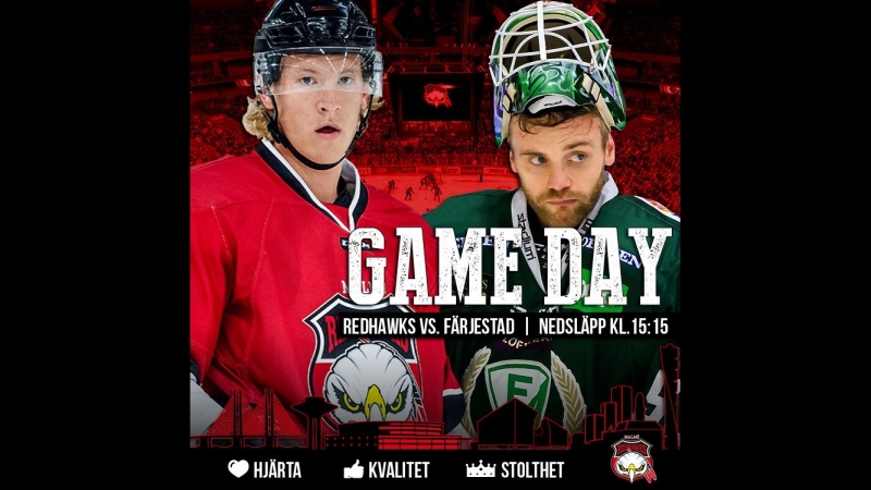 Malmö redhawks vs färjestad omgång 3 (1819) highlights