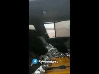 Машина решето польские наёмники попали под огонь армии россии