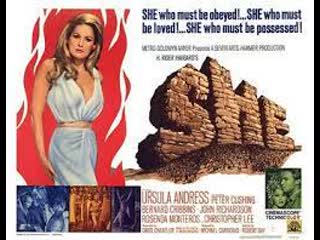 She (1965) 1080p ursula andress, peter cushing, bernard cribbins