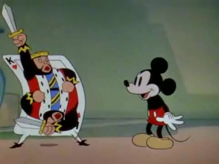 Tesoros disney mickey mouse a través del espejo (1936)