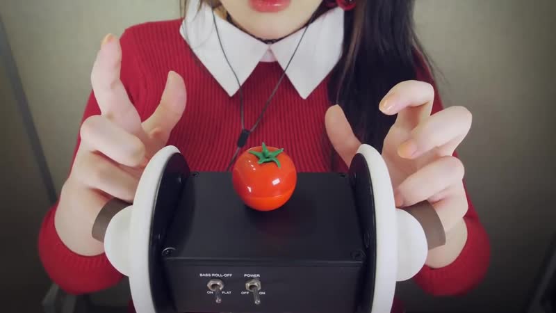 [asmr ppomo] asmr ear cleaning, massage and head scratching with fingers (ง •̀ •́)ง