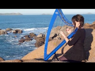 Marion le solliec девушка красиво играет на арфе the cranberries zombie harp ⁄ harpe