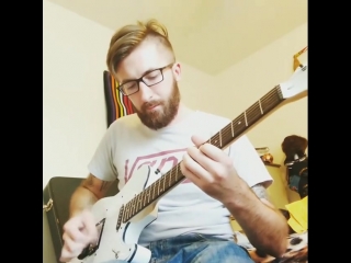 Travis tompkins knows how to hit on breed nine guitar