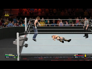 Wwe2k17 dean ambrose vs the miz