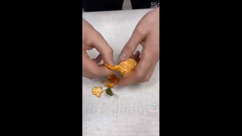 Таблетка в мандарине