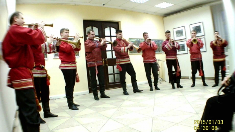 Ансамбль "владимирские рожечники" часть 1